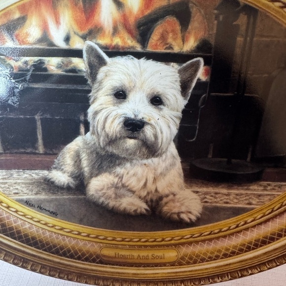 The Franklin Mint Plate “Hearth And Soul”  by Nigel Hemming Limited Edition EUC - Picture 10 of 10